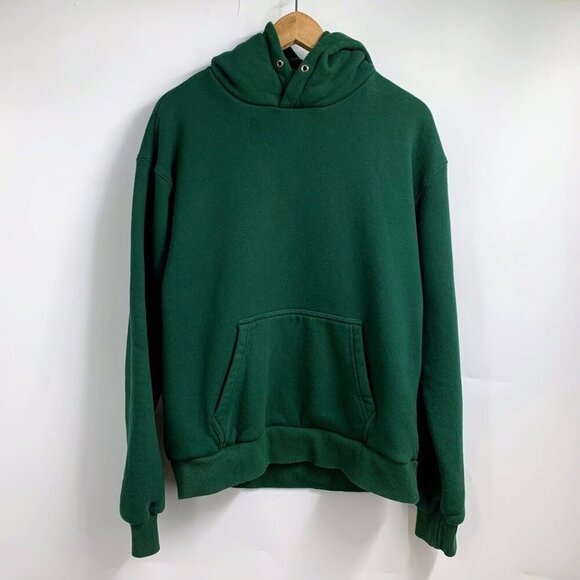 Richie Le Collection Men's Cotton Pullover Green Daily Hoodie Size M - Picture 1 of 10